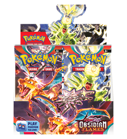 Pokémon Scarlet & Violet: Obsidian Flames - Booster Box -