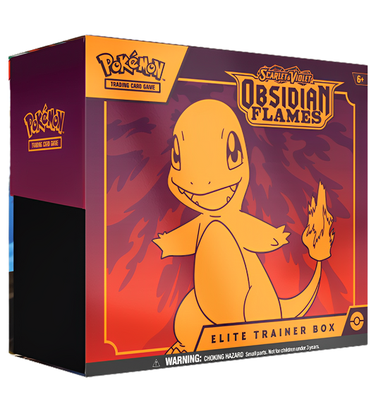 Pokémon Scarlet & Violet: Obsidian Flames - Elite Trainer Box -