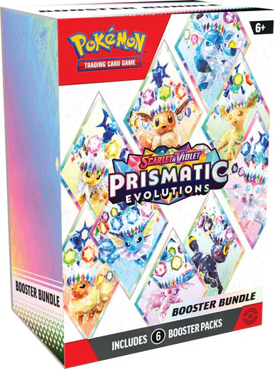 POKEMON - SCARLET AND VIOLET - PRISMATIC EVOLUTIONS - BOOSTER BUNDLE