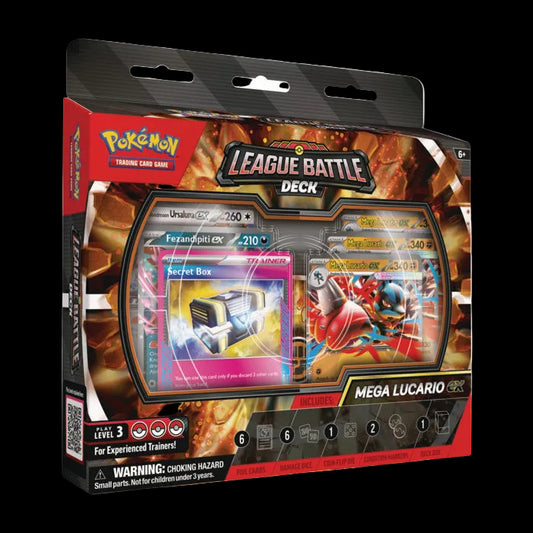 POKEMON MEGA LUCARIO ex LEAGUE BATTLE DECK