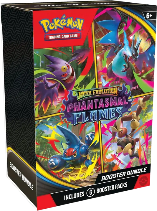 Pokemon - Mega Evolution - Phantasmal Flames Booster Bundle