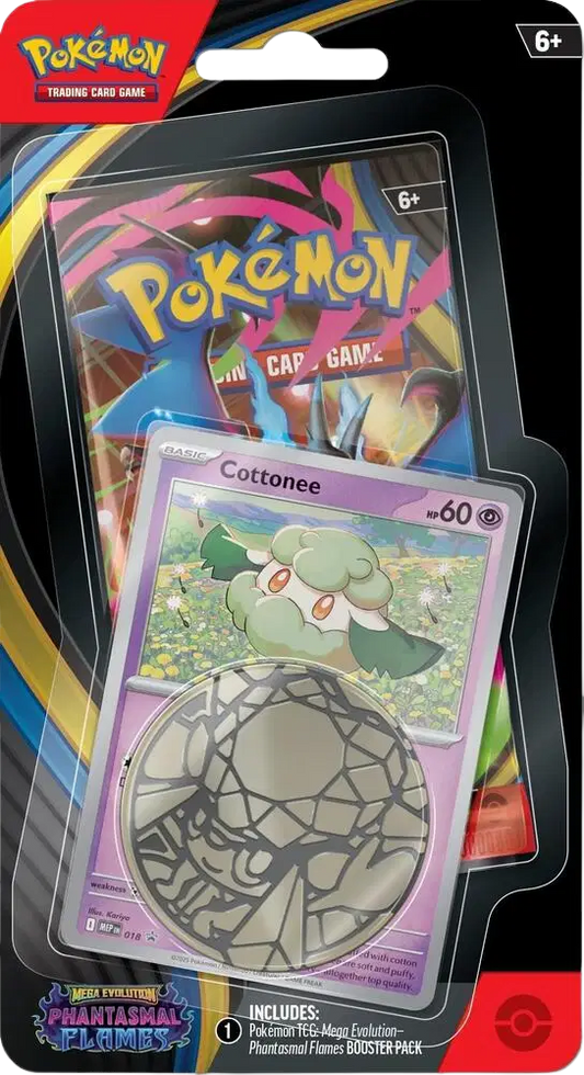 Pokemon - Mega Evolution - Phantasmal Flames Single Pack Blister