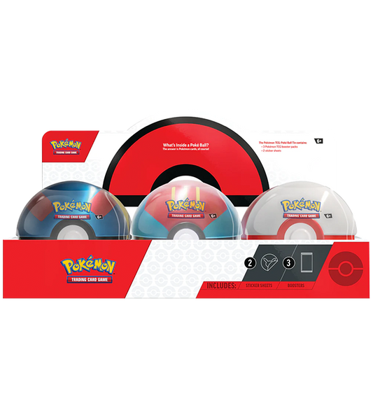 Pokémon: Single Poke Ball Tin - Q3 2023 -