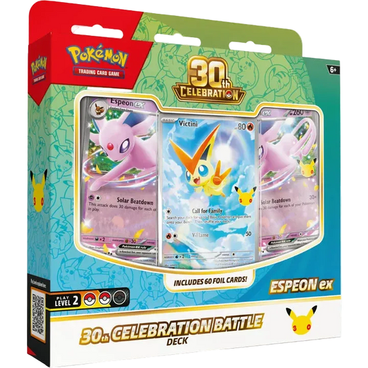 Pokemon - 30th Celebration - Battle Deck - Espeon ex (Pre Order, Oct 30th)