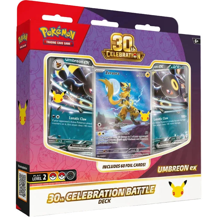 Pokemon - 30th Celebration - Battle Deck - Umbreon ex (Pre order, Oct 30th)