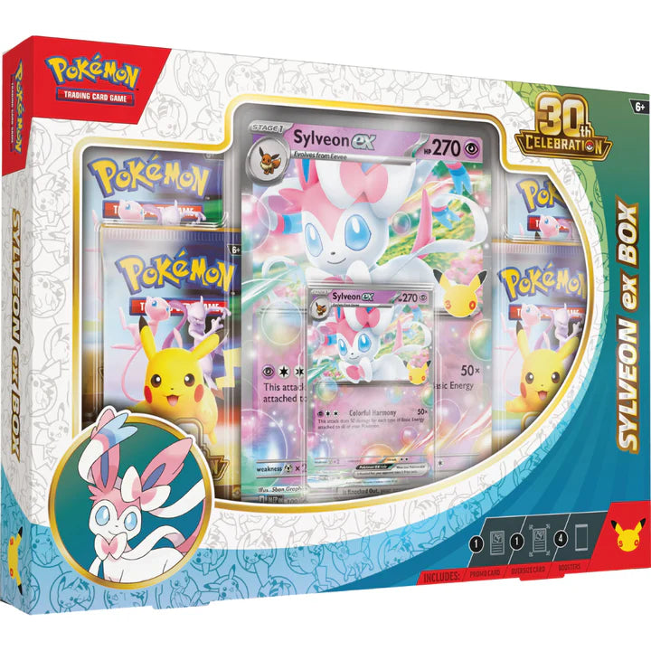 Pokemon - 30th Celebration - Sylveon ex Box (Pre-Order)