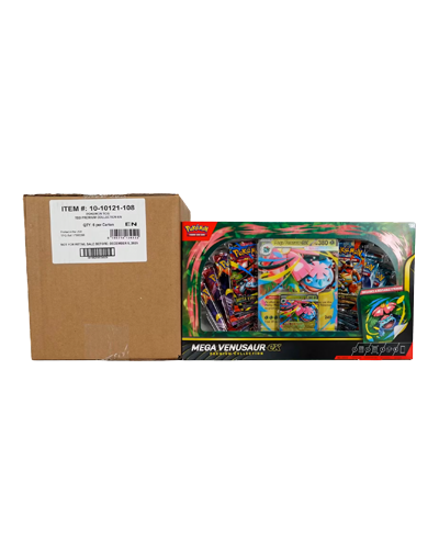 Pokemon - Mega Venusaur ex Premium Collection - 6 Box Case