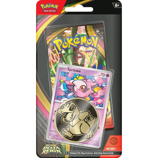 Pokemon - Mega Evolution - Delta Reign - Checklane Blister - Spritzee (Pre-Order)