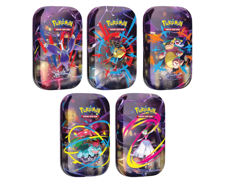 Pokemon - Mega Evolution - Mega Heroes Mini Tin Display