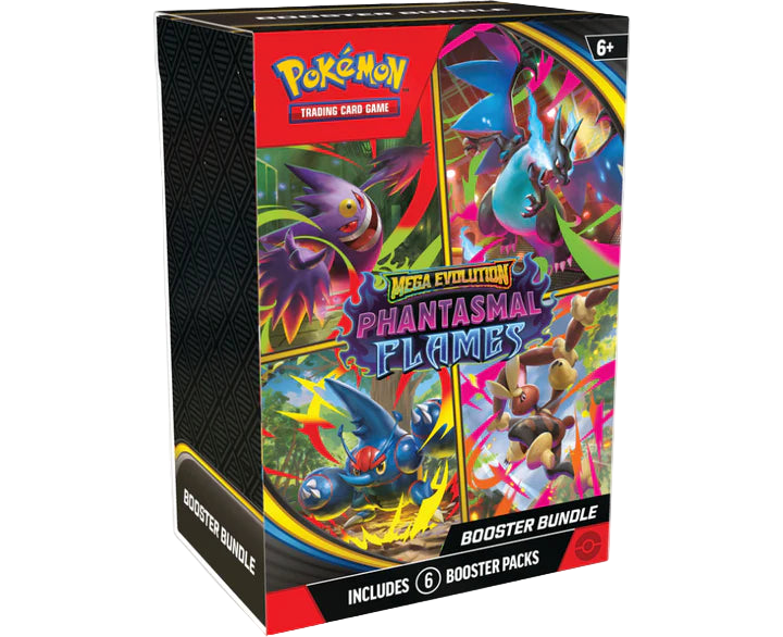 Pokemon - Mega Evolution - Phantasmal Flames - Booster Bundle (Pre-Order) (Nov. 14)