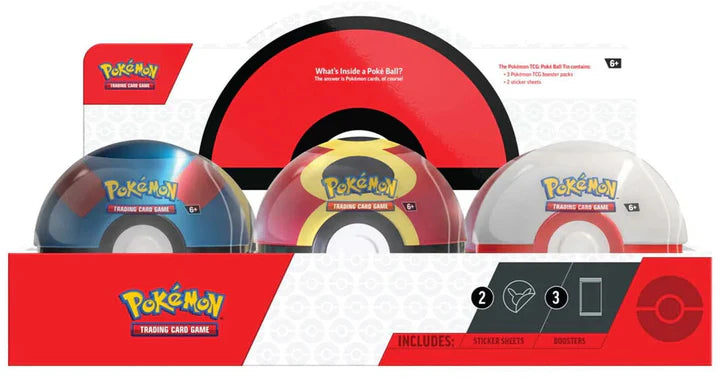 Pokemon - Poke Ball Tin Winter 2025 (6 Ct)