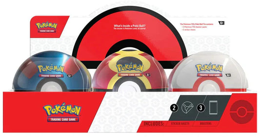 Pokemon - Poke Ball Tin Winter 2025 (6 Ct)