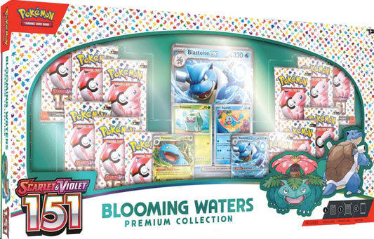Pokemon - Scarlet and Violet - 151 - Blooming Waters Premium Collection