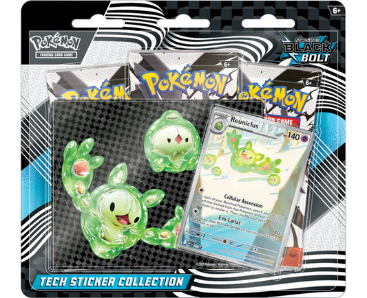 Pokemon - Scarlet and Violet - Black Bolt - Tech Sticker Collection