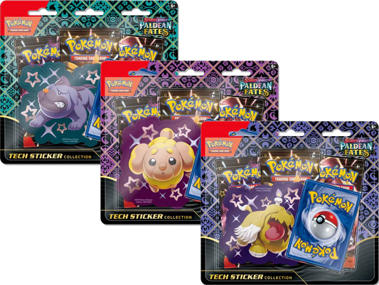Pokemon - Scarlet and Violet - Paldean Fates - Tech Sticker Collection