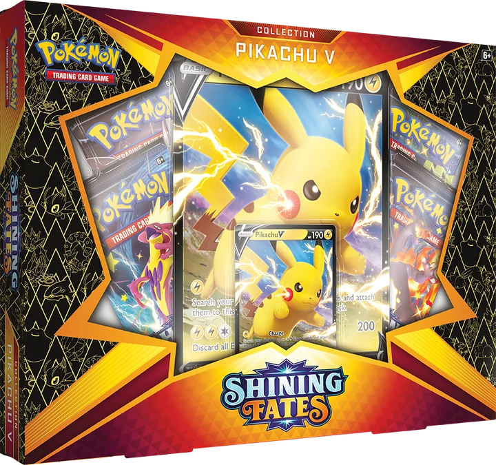 Pokemon - Shining Fates - Pikachu V Box – Elite Cards Toronto Inc.
