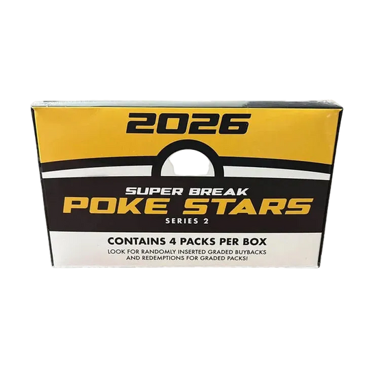 Pokemon 2026 Super Break Poke Stars Series 2 Box