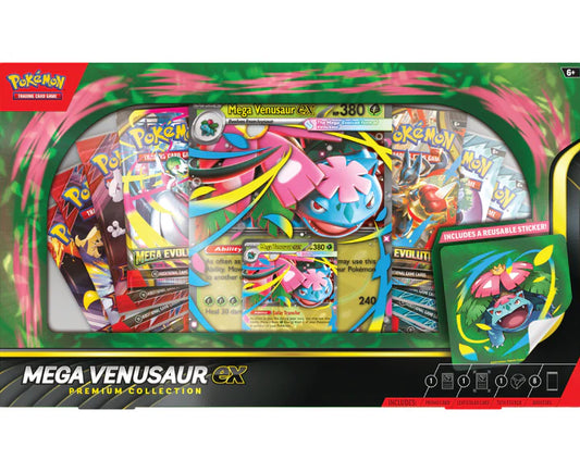 Pokemon - Mega Venusaur ex Premium Collection - 6 Box Case