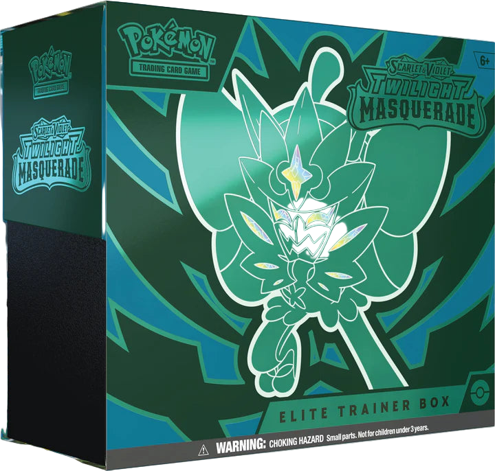 Pokemon - Scarlet and Violet - Twilight Masquerade - Elite Trainer Box Case (10 Box)