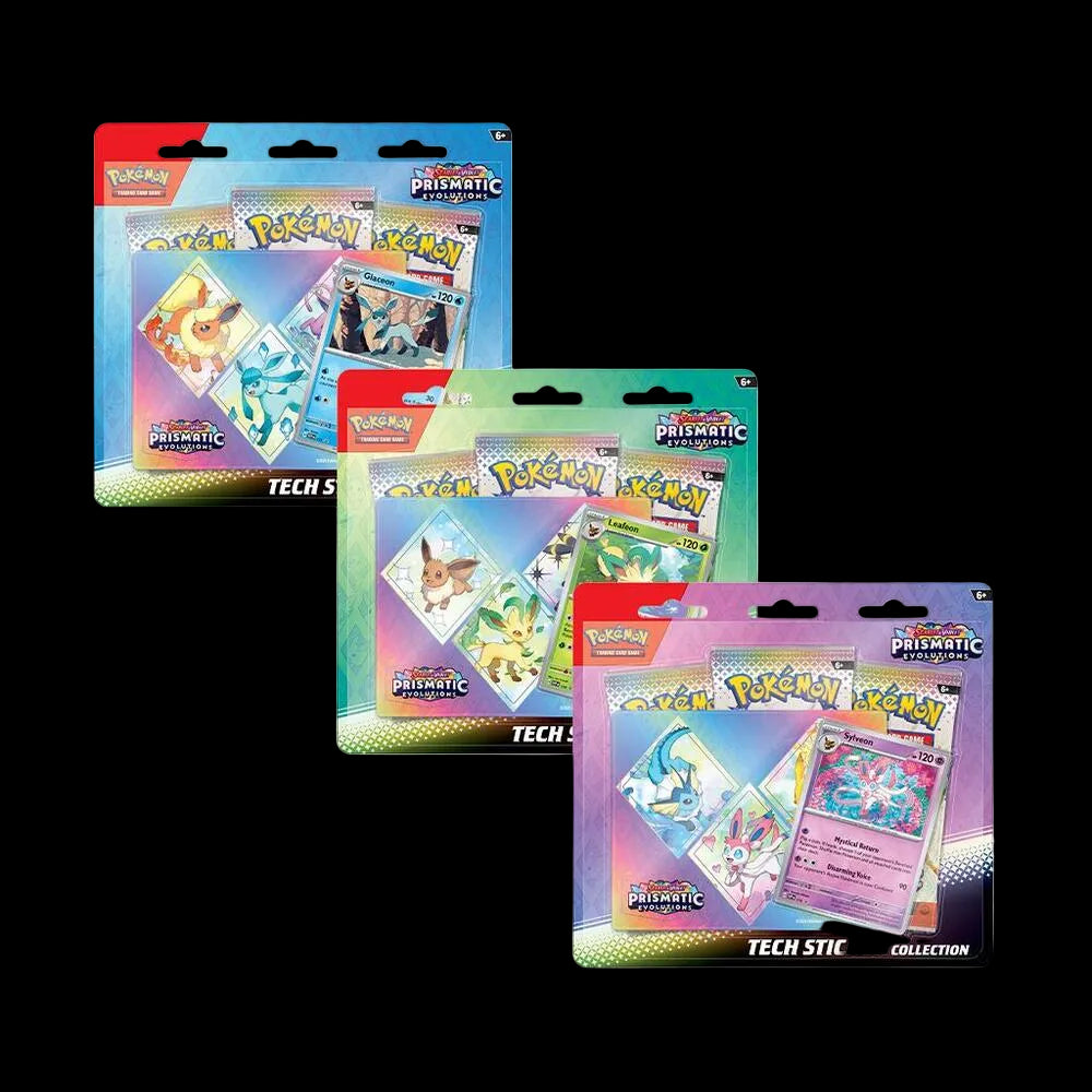 Pokémon TCG: Scarlet & Violet—Prismatic Evolutions Tech Sticker Collection