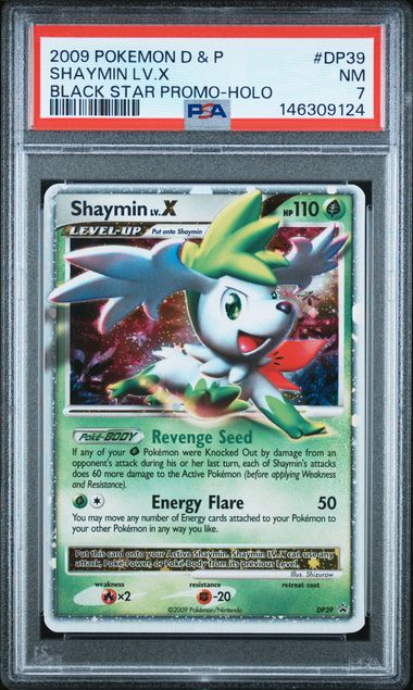 2009 Pokemon Diamond & Pearl Shaymin LV. X Black Star Promo DP39