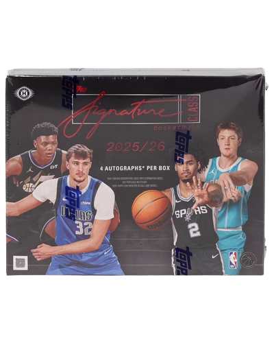 2025 - 2026 Topps Signature Class Basketball Hobby Jumbo