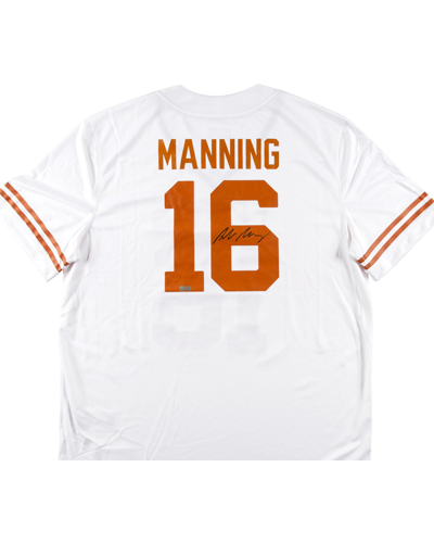 Arch Manning Autographed University of Texas White Speed Replica Jersey