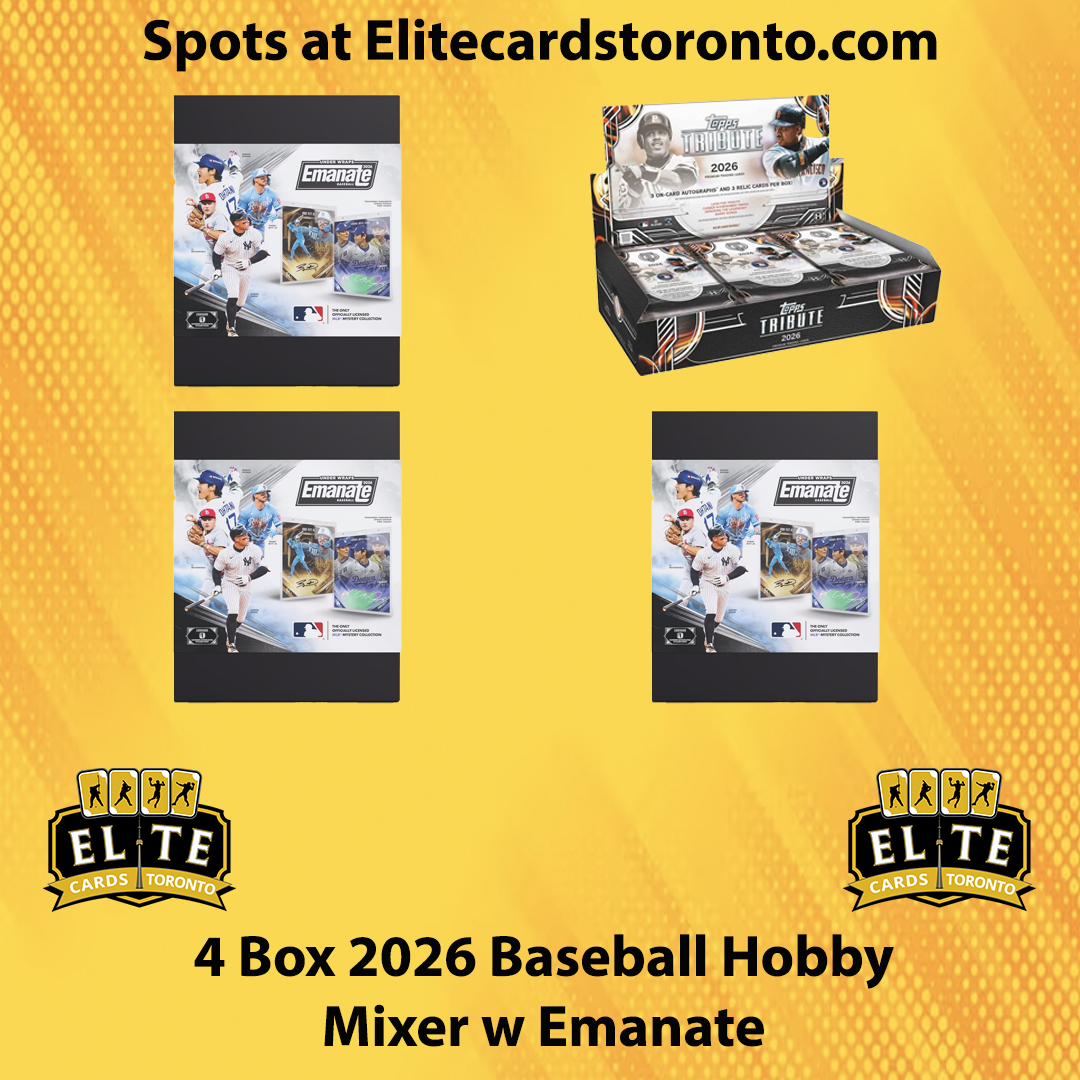 4 Box 2026 Topps Tribute & Emanate Baseball Hobby Mixer - Break #3641