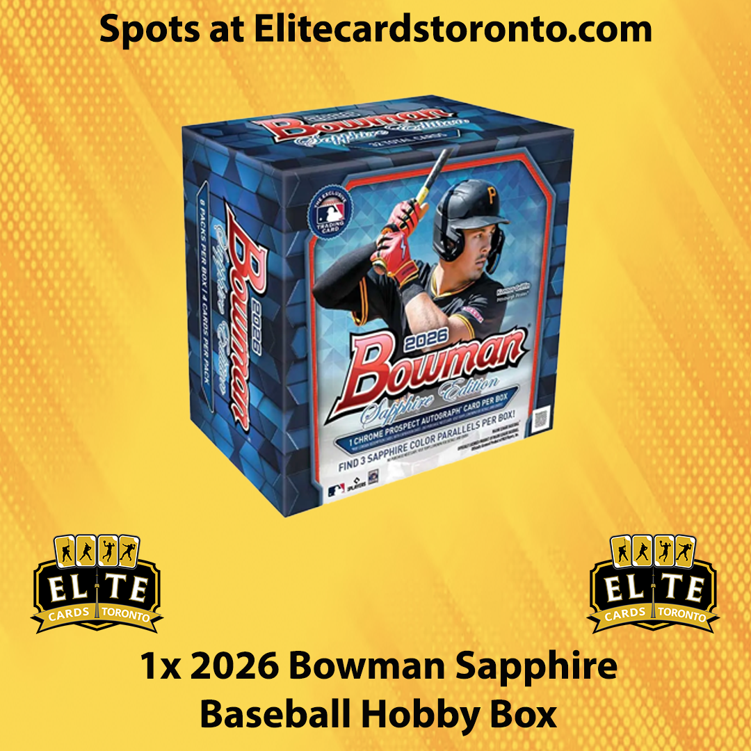 2026 Bowman Sapphire Baseball Hobby PYT #2 - Break #3654