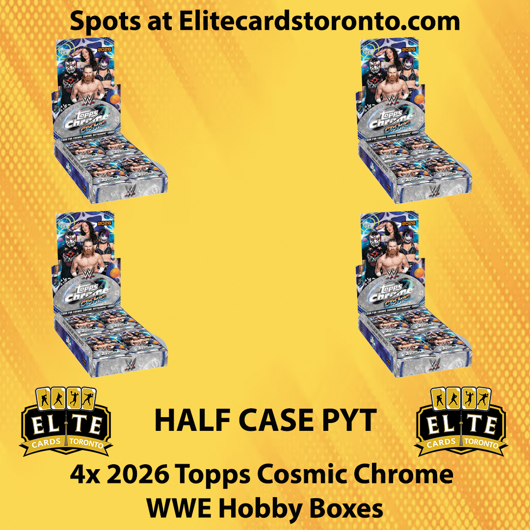 2026 Topps Cosmic Chrome WWE Hobby Half Case PYW - Break #3333