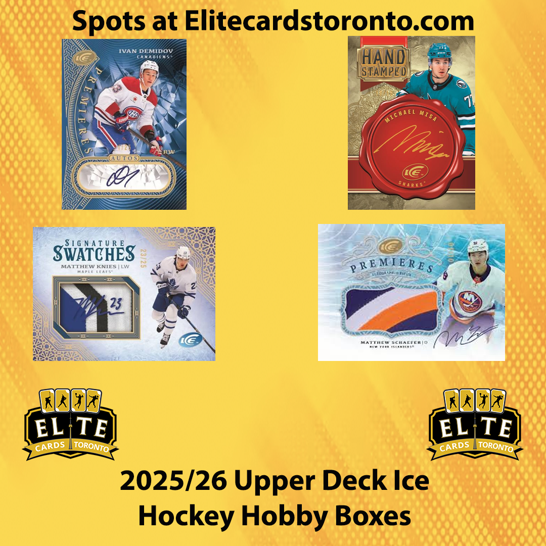2025 - 2026 Upper Deck Ice Hobby Inner Case PYT (8 Box) - Break #3583