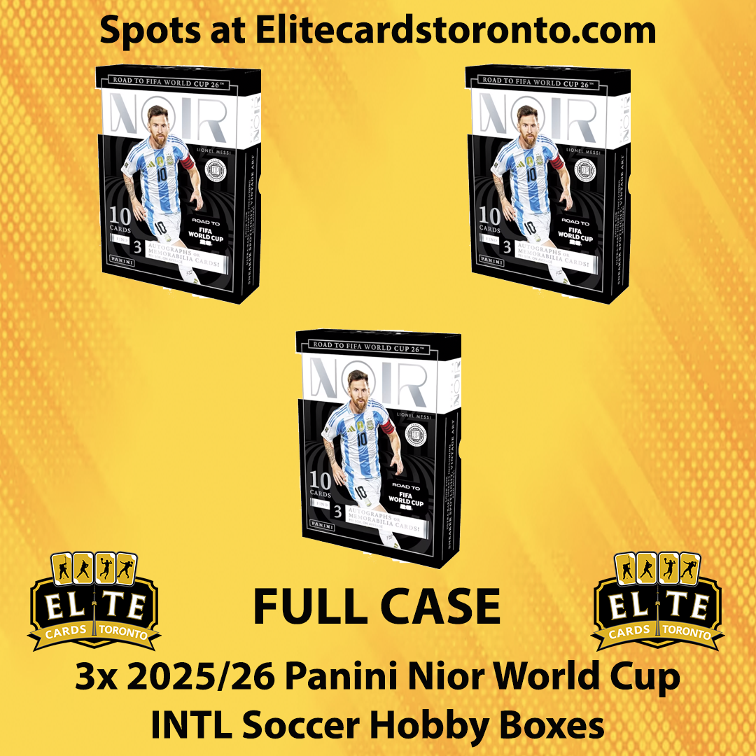2025 - 2026 Panini Noir Road to World Cup INTL Soccer Case PYP (3 Box) - Break #3321