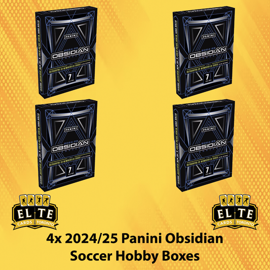4 Box 2024 - 2025 Panini Obsidian Soccer Hobby PYT #3 - Break #2701
