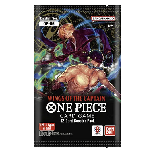 One Piece Trading Card Game OP-06 Wings of the Captains Booster Pack