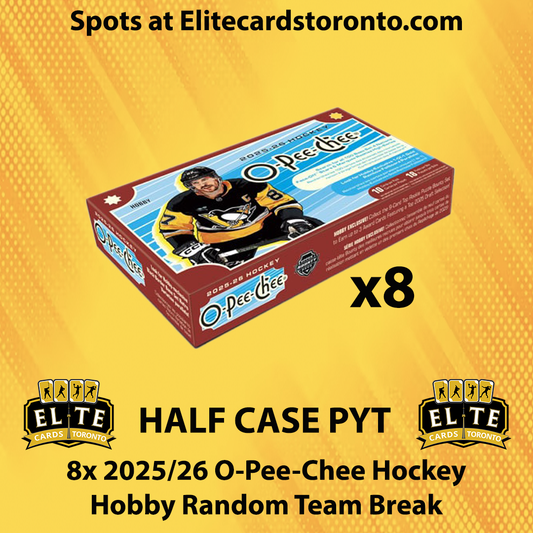 2025 - 2026 O-Pee-Chee Hockey Hobby Half Case Break (8 Box) - Break #3008