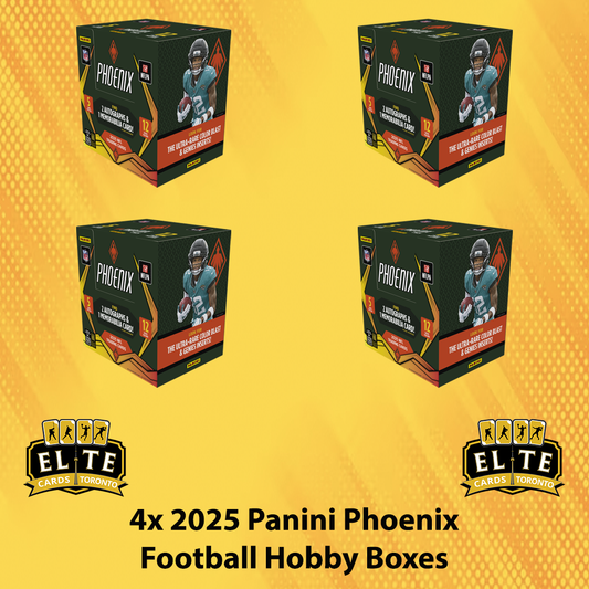 4 Box 2025 Panini Phoenix Football Hobby PYT - Break #2898