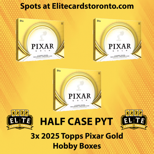 2025 Topps Pixar Gold Hobby Half Case PYT (3 Box) - Break #2962