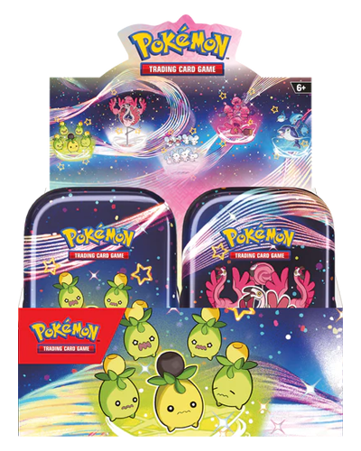 Pokemon - Scarlet & Violet - Paldean Fates - Mini Tins Display