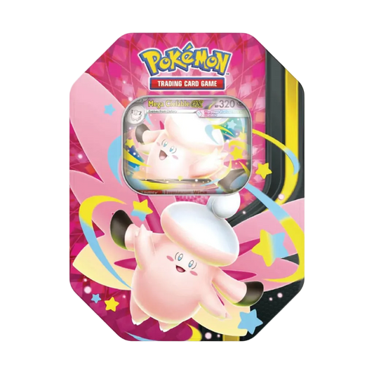 Pokemon TCG: Mega Moonlit Tin - Clefable EX