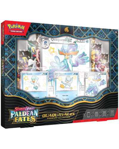 Pokemon - Scarlet & Violet - Paldean Fates - Premium Collections - Quaquaval ex