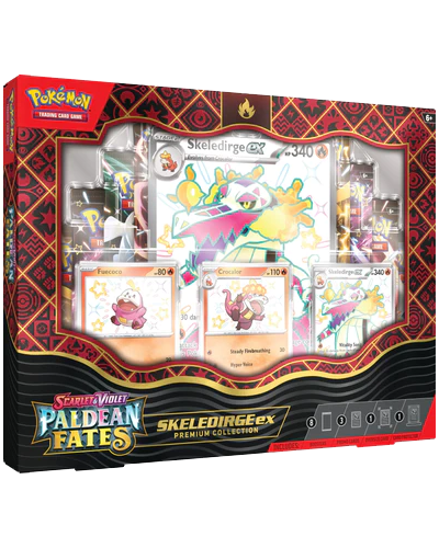 Pokemon - Scarlet & Violet - Paldean Fates - Premium Collections - Skeledirge ex
