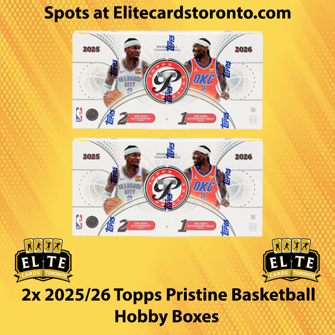 2x 2025 - 2026 Topps Pristine Basketball Hobby PYT - Break #3592