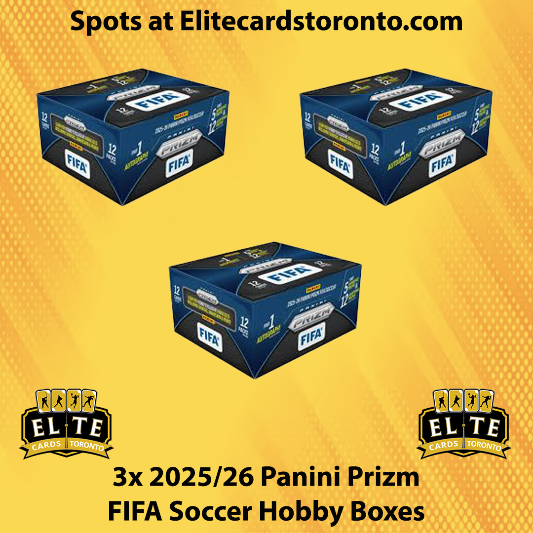 3 Box 2025 - 2026 Panini Prizm FIFA Soccer Hobby PYT #2 - Break #3286