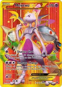 2015 Pokemon BREAKThrough Mewtwo EX (Secret Full Art) 164/162