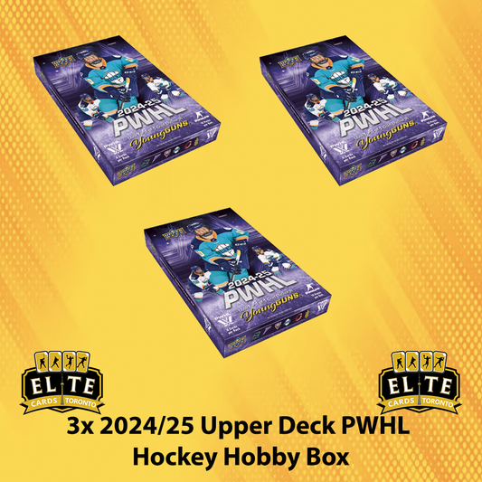 3 Box 2024 - 2025 Upper Deck PWHL Hockey Hobby Break - Break #2698