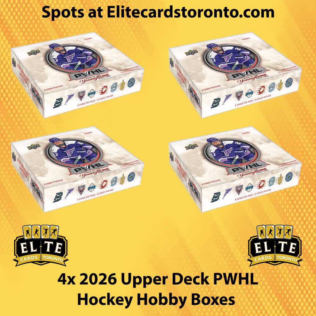 4 Box 2026 Upper Deck PWHL Hockey Hobby Break - Break #3417
