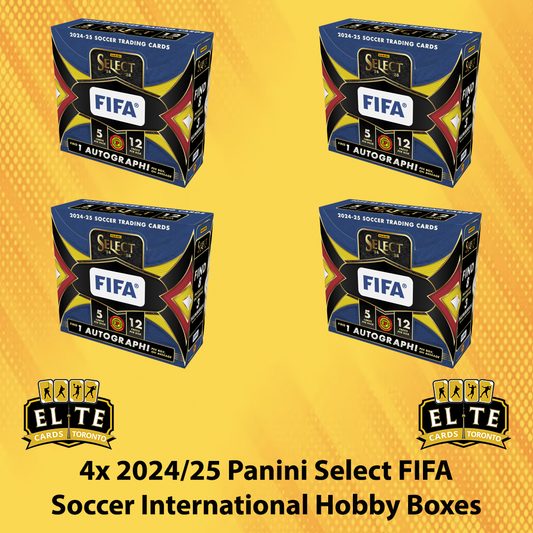 4 Box 2024 - 2025 Panini Select FIFA International Hobby PYT #3 - Break #2710