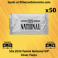 50x 2026 Panini National VIP Silver Pack Break - Break #3454