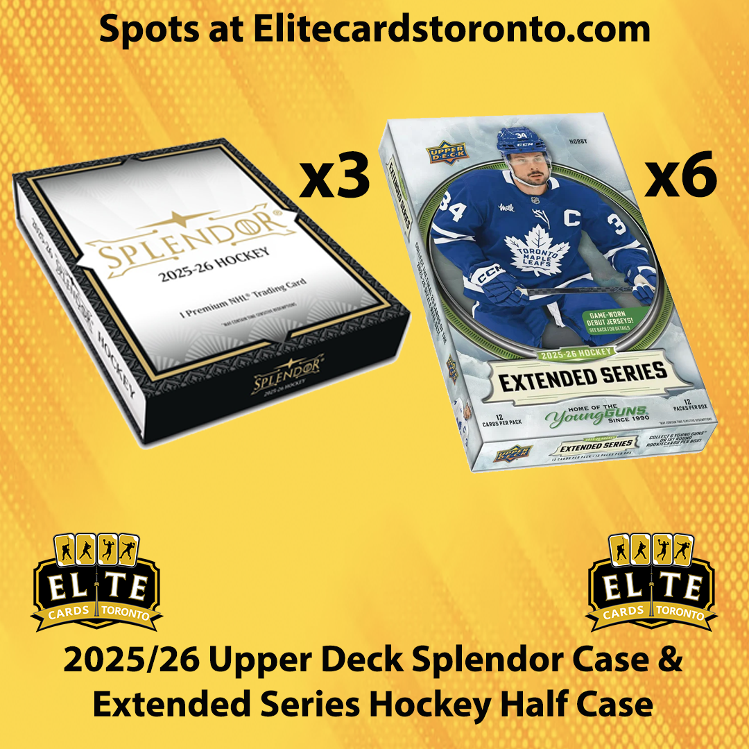 2025 - 2026 Upper Deck Splendor & Extended Hockey Hobby Mixer - Break #3597