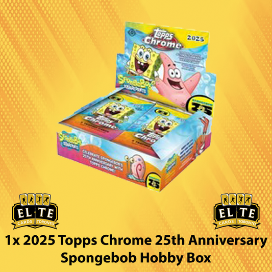 2025 Topps Chrome Spongebob 25th Anniversary Hobby Break #2 - Break #2885